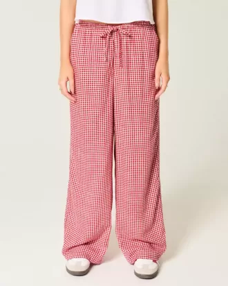 Pantalones de tiro alto