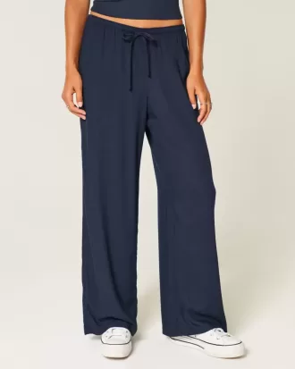 Pantalones de tiro alto