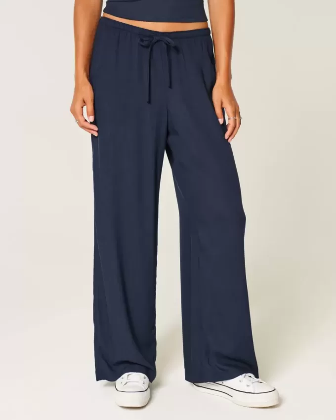 Pantalones de tiro alto Pantalones de tiro alto