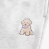 Pantalones deportivos anchos con estampado de perro Pantalones deportivos anchos con estampado de perro