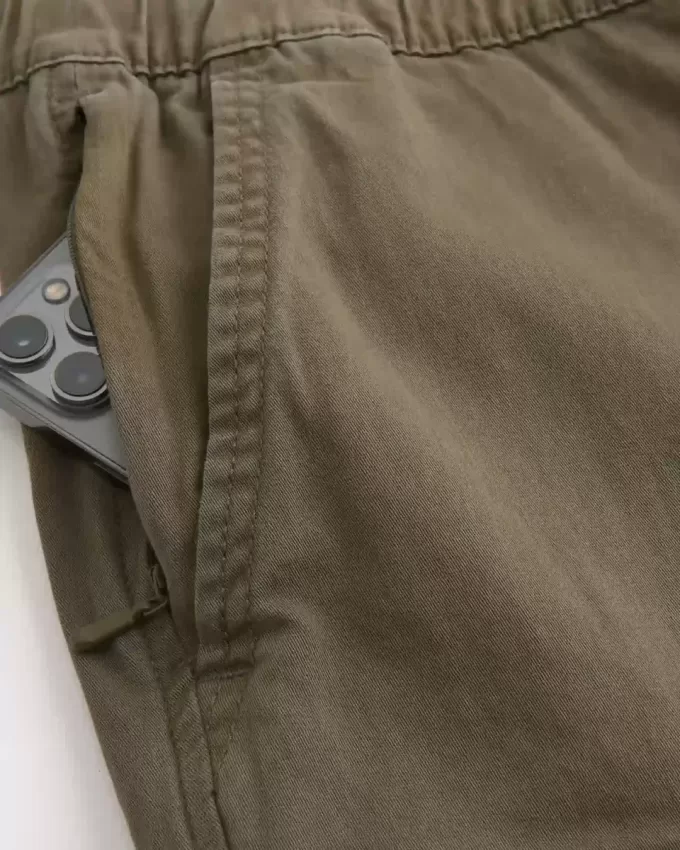 Pantalones deportivos cargo de sarga relajados Pantalones deportivos cargo de sarga relajados