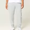 Pantalones deportivos de canalé relajados Pantalones deportivos de canalé relajados