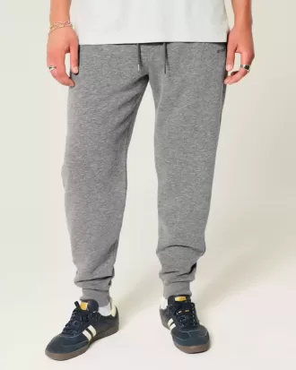 Pantalones deportivos de canalé relajados