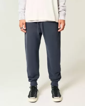 Pantalones deportivos de canalé relajados