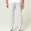 Pantalones deportivos de canalé relajados Pantalones deportivos de canalé relajados