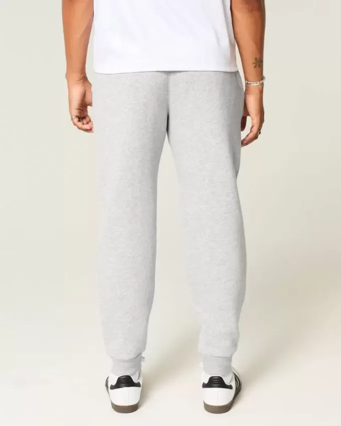 Pantalones deportivos de canalé relajados Pantalones deportivos de canalé relajados