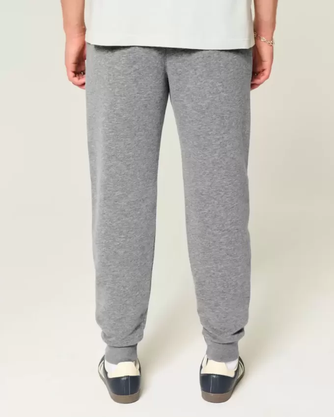 Pantalones deportivos de canalé relajados Pantalones deportivos de canalé relajados
