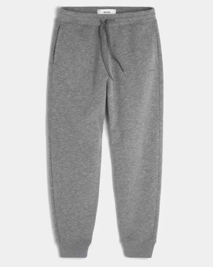 Pantalones deportivos de canalé relajados Pantalones deportivos de canalé relajados