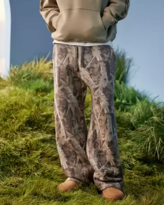 Pantalones deportivos de corte acampanado