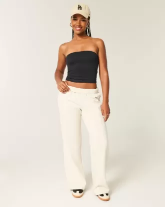 Pantalones deportivos de pierna ancha
