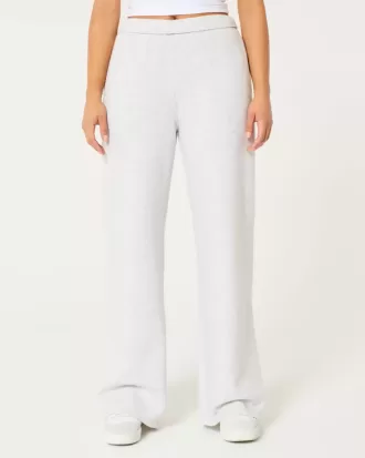 Pantalones deportivos de pierna ancha