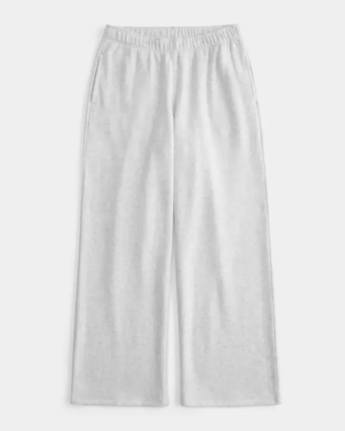 Pantalones deportivos de pierna ancha Pantalones deportivos de pierna ancha