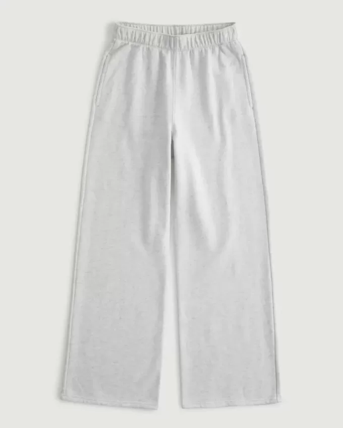 Pantalones deportivos de pierna ancha Pantalones deportivos de pierna ancha