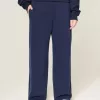 Pantalones deportivos de pierna ancha con estampado gráfico de Los Ángeles Pantalones deportivos de pierna ancha con estampado gráfico de Los Ángeles