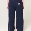 Pantalones deportivos de pierna ancha con estampado gráfico de Los Ángeles Pantalones deportivos de pierna ancha con estampado gráfico de Los Ángeles