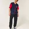 Pantalones deportivos holgados con cintura ceñida Pantalones deportivos holgados con cintura ceñida