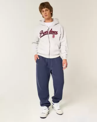 Pantalones deportivos holgados con cintura ceñida Pantalones deportivos holgados con cintura ceñida