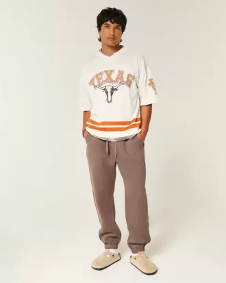 Pantalones deportivos holgados con cintura ceñida