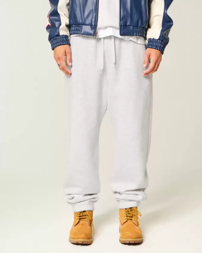 Pantalones deportivos holgados con cintura ceñida Pantalones deportivos holgados con cintura ceñida