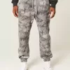 Pantalones deportivos holgados con cintura ceñida Pantalones deportivos holgados con cintura ceñida
