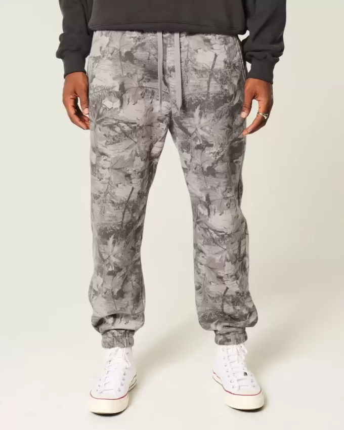 Pantalones deportivos holgados con cintura ceñida Pantalones deportivos holgados con cintura ceñida