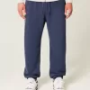Pantalones deportivos holgados con cintura ceñida Pantalones deportivos holgados con cintura ceñida