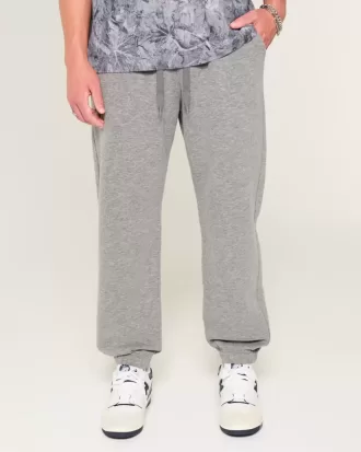 Pantalones deportivos holgados con cintura ceñida