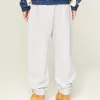 Pantalones deportivos holgados con cintura ceñida Pantalones deportivos holgados con cintura ceñida