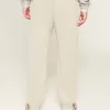 Pantalones deportivos holgados con cintura ceñida Pantalones deportivos holgados con cintura ceñida