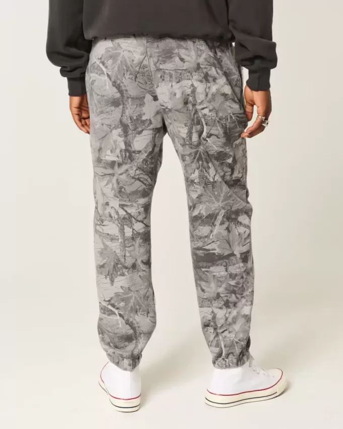 Pantalones deportivos holgados con cintura ceñida Pantalones deportivos holgados con cintura ceñida