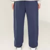 Pantalones deportivos holgados con cintura ceñida Pantalones deportivos holgados con cintura ceñida