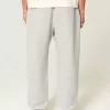 Pantalones deportivos holgados con cintura ceñida Pantalones deportivos holgados con cintura ceñida
