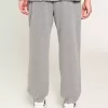 Pantalones deportivos holgados con cintura ceñida Pantalones deportivos holgados con cintura ceñida