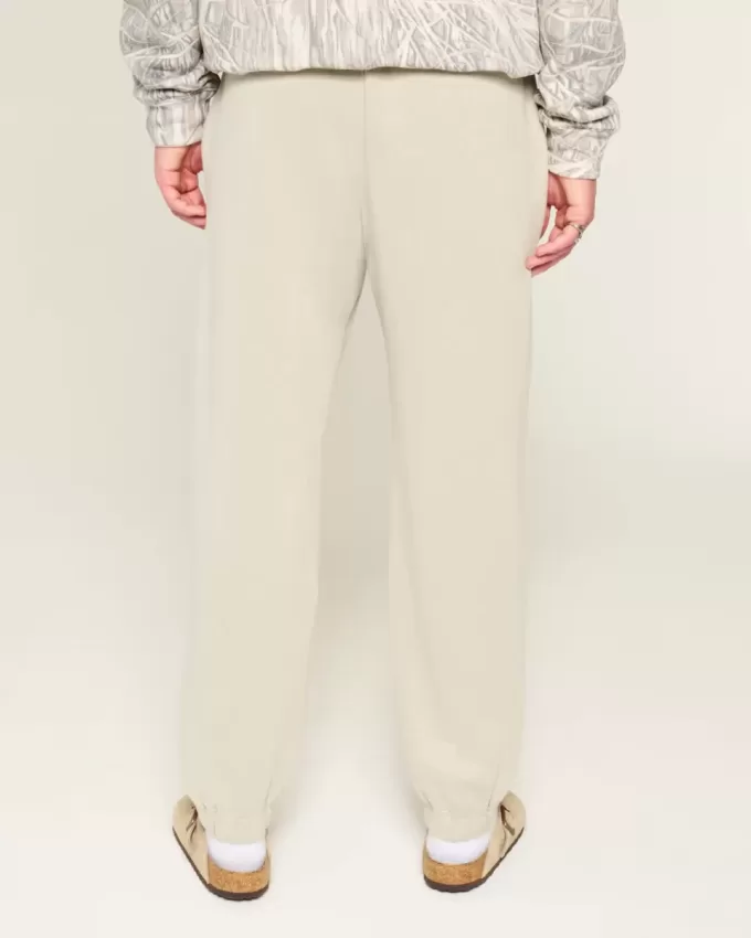 Pantalones deportivos holgados con cintura ceñida Pantalones deportivos holgados con cintura ceñida