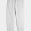 Pantalones deportivos holgados con cintura ceñida Pantalones deportivos holgados con cintura ceñida