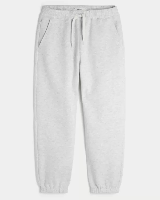 Pantalones deportivos holgados con cintura ceñida Pantalones deportivos holgados con cintura ceñida