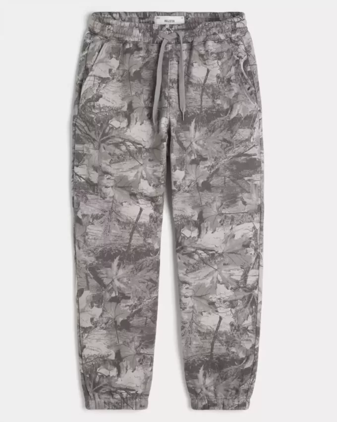 Pantalones deportivos holgados con cintura ceñida Pantalones deportivos holgados con cintura ceñida