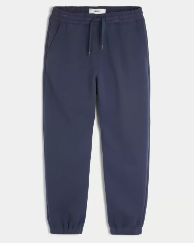 Pantalones deportivos holgados con cintura ceñida Pantalones deportivos holgados con cintura ceñida