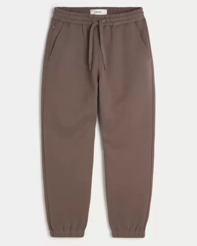 Pantalones deportivos holgados con cintura ceñida Pantalones deportivos holgados con cintura ceñida