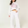 Pantalones deportivos holgados con estampado de estrellas Pantalones deportivos holgados con estampado de estrellas