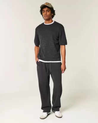 Pantalones deportivos holgados con estampado de serpiente Pantalones deportivos holgados con estampado de serpiente