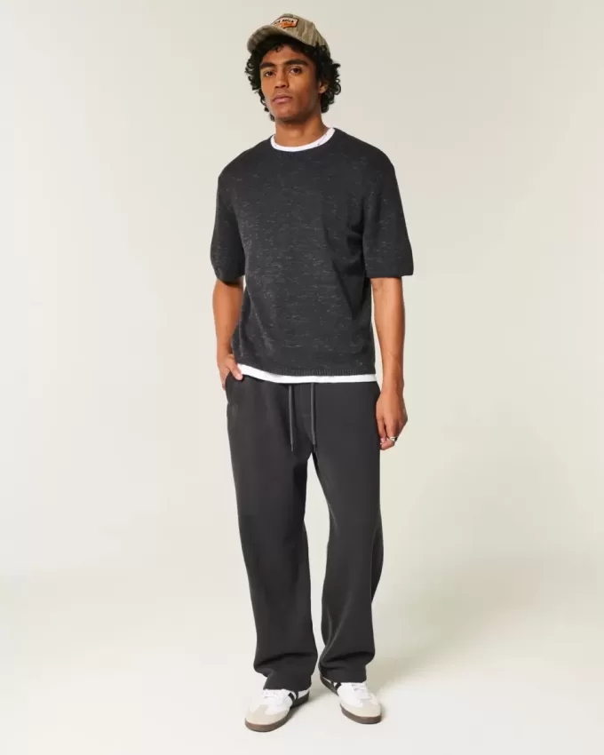 Pantalones deportivos holgados con estampado de serpiente Pantalones deportivos holgados con estampado de serpiente