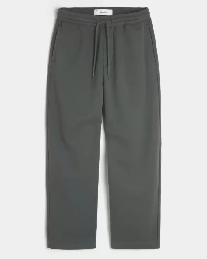 Pantalones deportivos holgados con estampado de serpiente