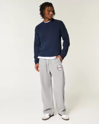 Pantalones deportivos holgados con estampado gráfico de Shelby Pantalones deportivos holgados con estampado gráfico de Shelby