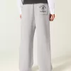 Pantalones deportivos holgados con gráfico de bolsillo trasero de Los Ángeles Pantalones deportivos holgados con gráfico de bolsillo trasero de Los Ángeles