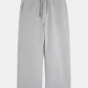 Pantalones deportivos holgados con gráfico de bolsillo trasero de Los Ángeles Pantalones deportivos holgados con gráfico de bolsillo trasero de Los Ángeles