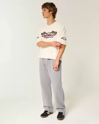 Pantalones deportivos holgados con gráficos de dados