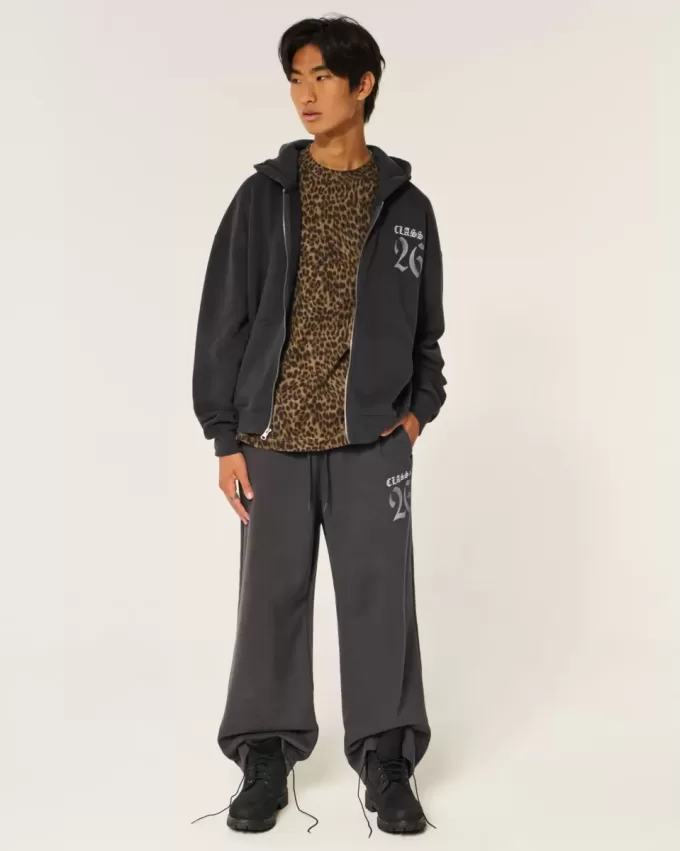 Pantalones deportivos holgados con gráficos de la clase 26 Pantalones deportivos holgados con gráficos de la clase 26