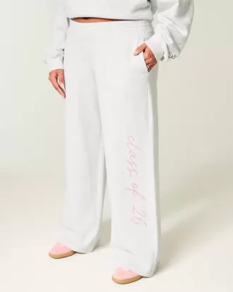 Pantalones deportivos holgados con gráficos de la clase del 26