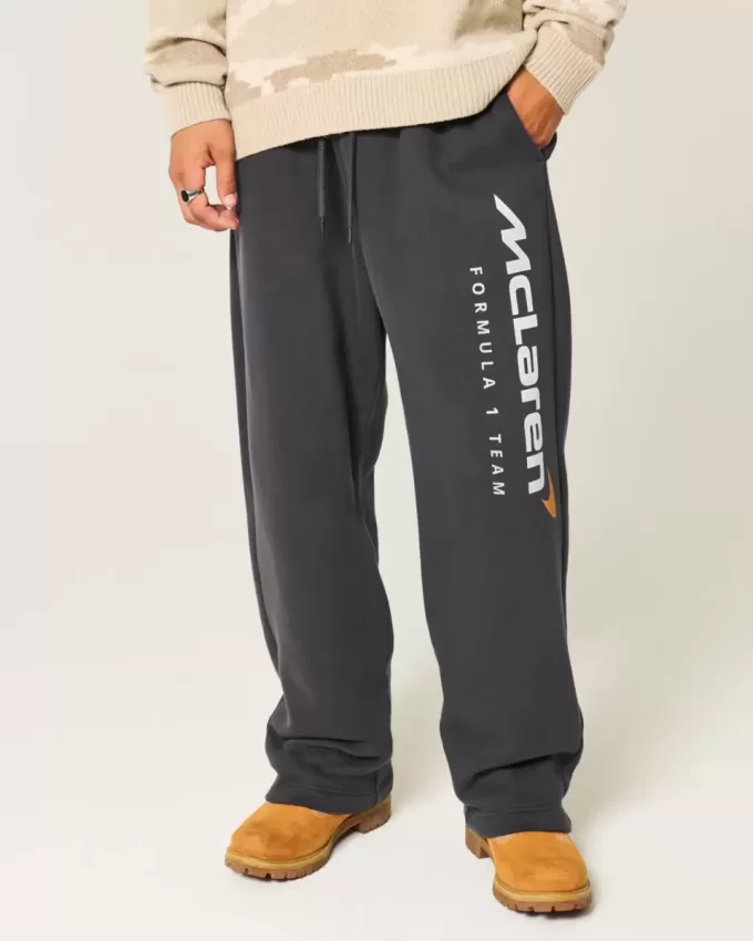 Pantalones deportivos holgados con gráficos de McLaren Pantalones deportivos holgados con gráficos de McLaren